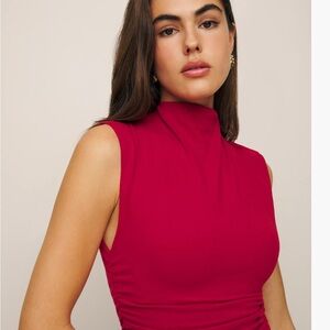 Lipstick Lindy knit top- reformation